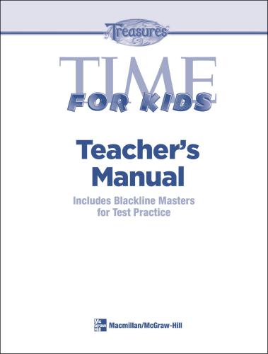 Treasures. Time for Kids. Teacher’s Manual