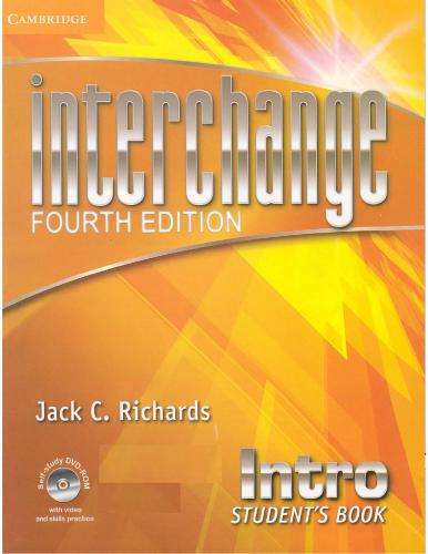 Interchange 4th Edition Intro - Student's Book