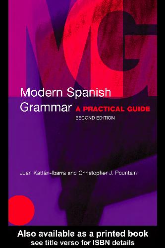 Modern Spanish grammar