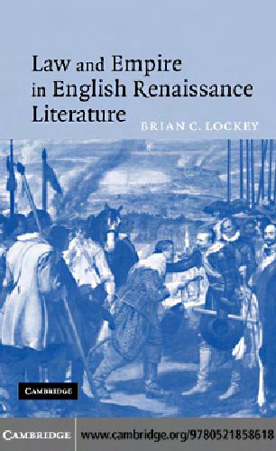 Law and Empire in English Renaissance Literature