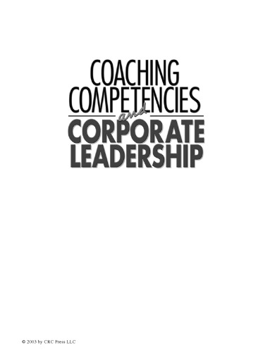 Coaching Competencies and Corporate Leadership
