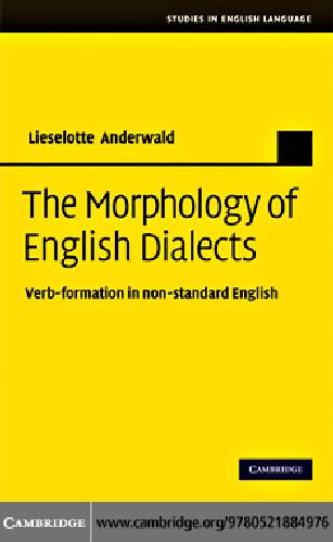 Morphology english dialects
