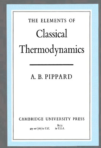 Elements of classical thermodynamics
