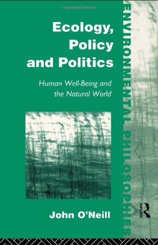 Ecology, Policy and Politics