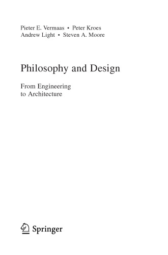 Philosophy and Design - From Engineering to Architecture