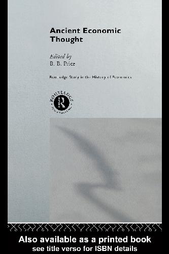 Ancient economic thought