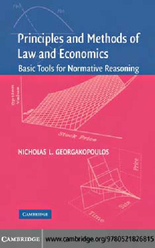 Principles methods law and economics