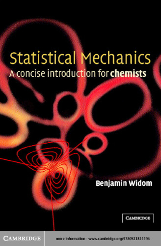 Statistical mechanics: a concise introduction for chemists
