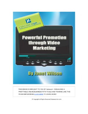 Powerful Promotion through Video Marketing!