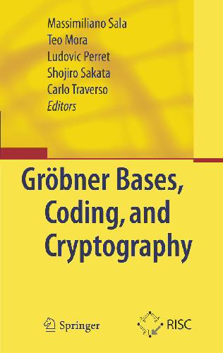 Grobner bases, coding, and cryptography