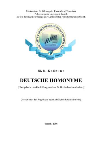 Deutsche Homonyme