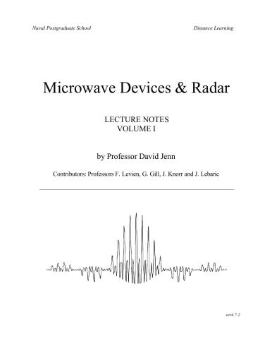 Microwave Devices and Radar