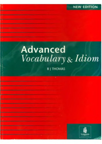 Advanced Vocabulary and Idioms
