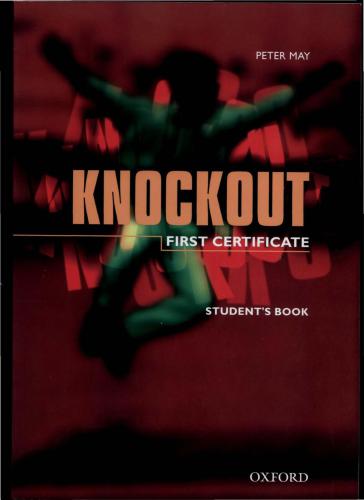 Knockout first Certificate. Student's book