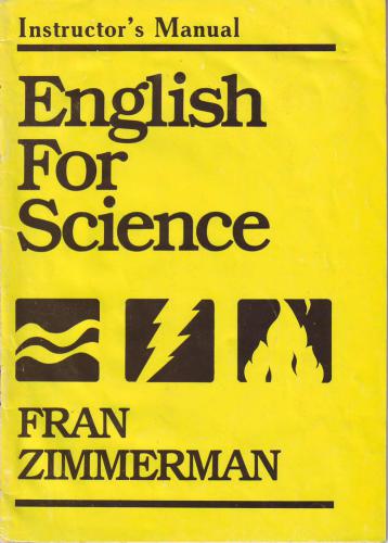 English for Science (Students Book and Teacher's Guide)