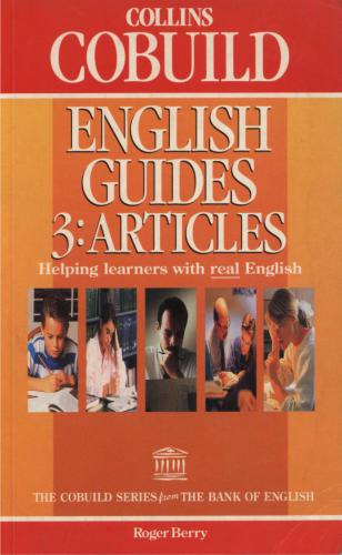 Collin's Cobuild English Guides 3: Articles