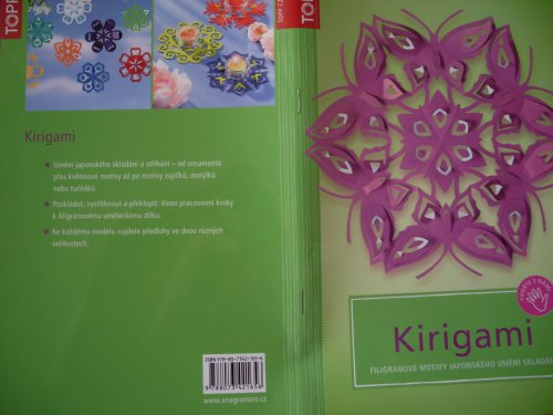 TOPP. Kirigami. Filigránové motivy japonského umění skládání