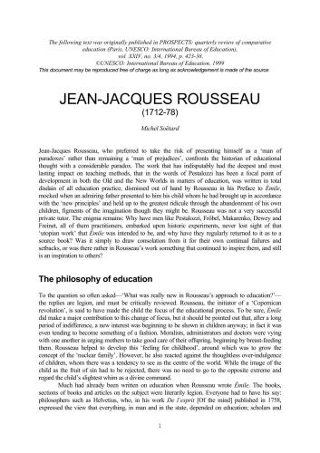 Jean-Jacques Rousseau (1712-78)