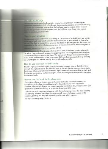 Business vocabulary in use (advanced). Unit 1-4