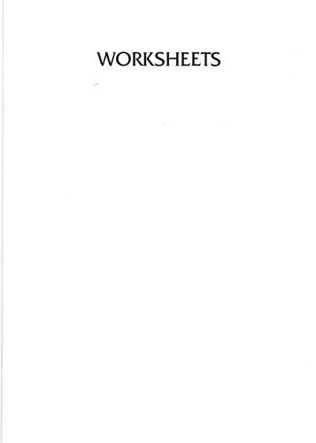 English Language Studies Wooksheets Sophomore