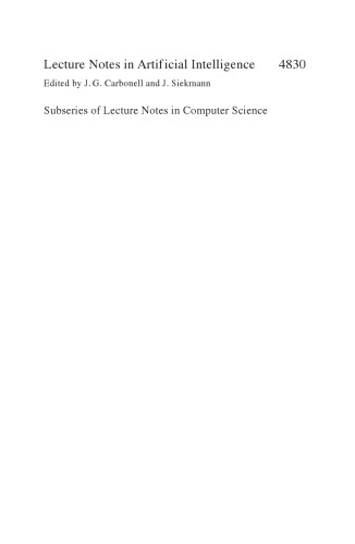 AI 2007: Advances in Artificial Intelligence: 20th Australian Joint Conference on Artificial Intelligence, Gold Coast, Australia, December 2-6, 2007. Proceedings