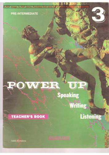 Power up 3 Pre-intermediate