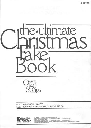 The Ultimate Christmas Fake Book