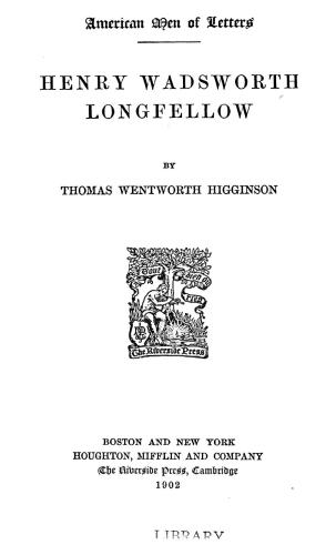 Henry Wadsworth Longfellow