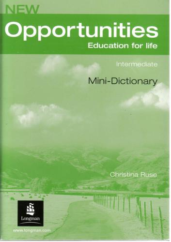 New Opportunities Intermediate Mini Dictionary