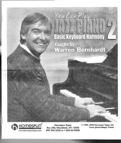You Can Play Jazz Piano 2. Basic Keyboard Harmony