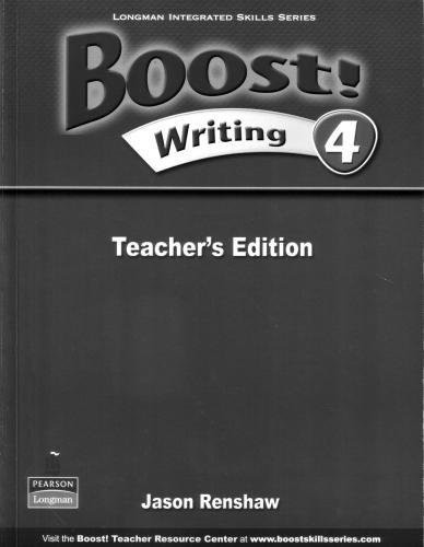 Boost! Writing 4 Teacher's Edition