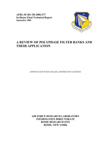 A Review of Polyphase Filter Banks and Their Application