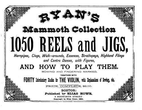 Ryan's Mammoth Collection. 1050 reels and jigz