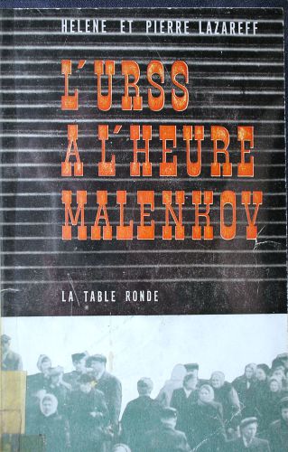 L’URSS à l’heure Malenkov