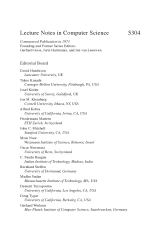 Computer Vision – ECCV 2008: 10th European Conference on Computer Vision, Marseille, France, October 12-18, 2008, Proceedings, Part III
