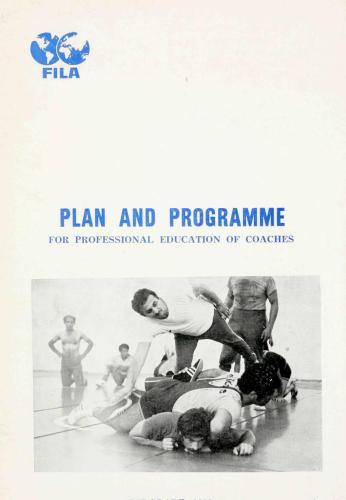 Plan and Programme for Professional Education of Coaches