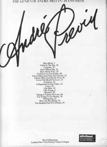 The Genius Of André Previn