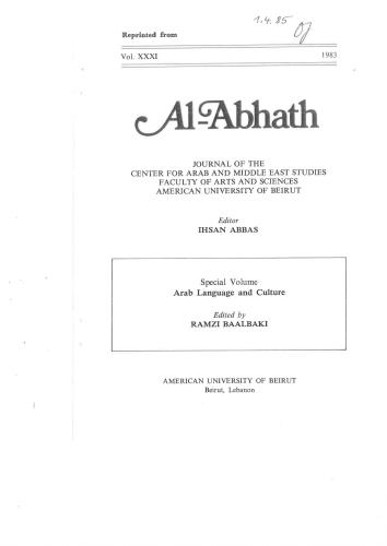 Tikrit Arabic verb morphology in a comparative perspective