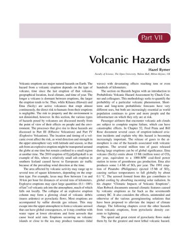 The Encyclopedia of Volcanoes - VOL III