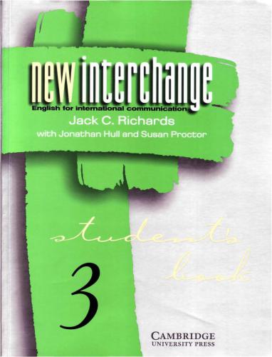 New Interchange 3 student's book