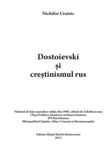 Dostoievski și creștinismul rus