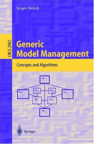 Generic Model Management: Concepts and Algorithms