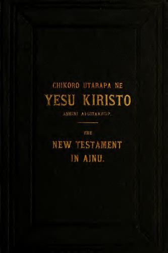 Chikoro utarapa ne Yesu Kiristo Ashiri Aeuitaknup oma kambi