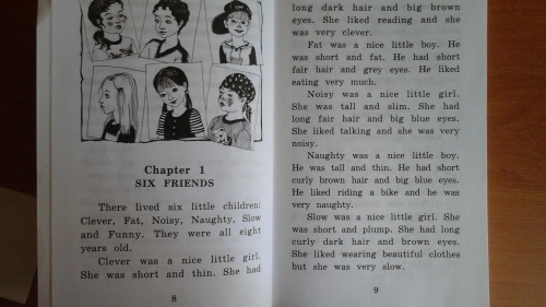 The adventures of six friends