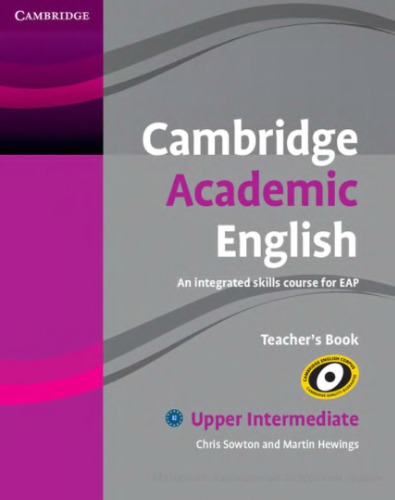 Cambridge Academic English Upper-Intermediate Teacher's Book