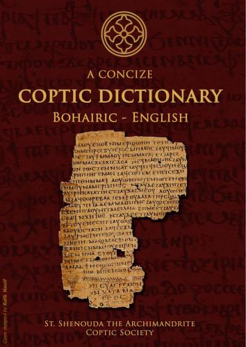 A Concise Coptic Dictionary Bohairic-English