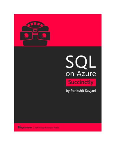 SQL on Azure Succinctly