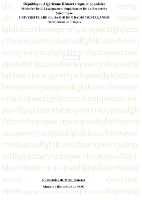 Motivation chez le public FOS