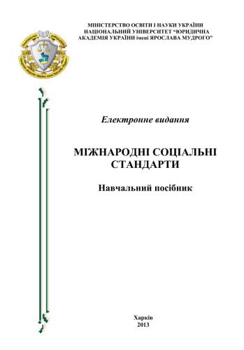 Міжнародні соціальні стандарти