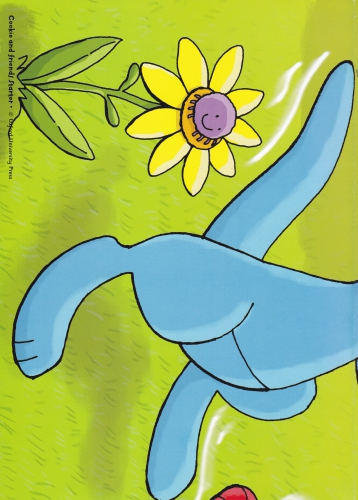 Cookie and friends. Sun and rain poster